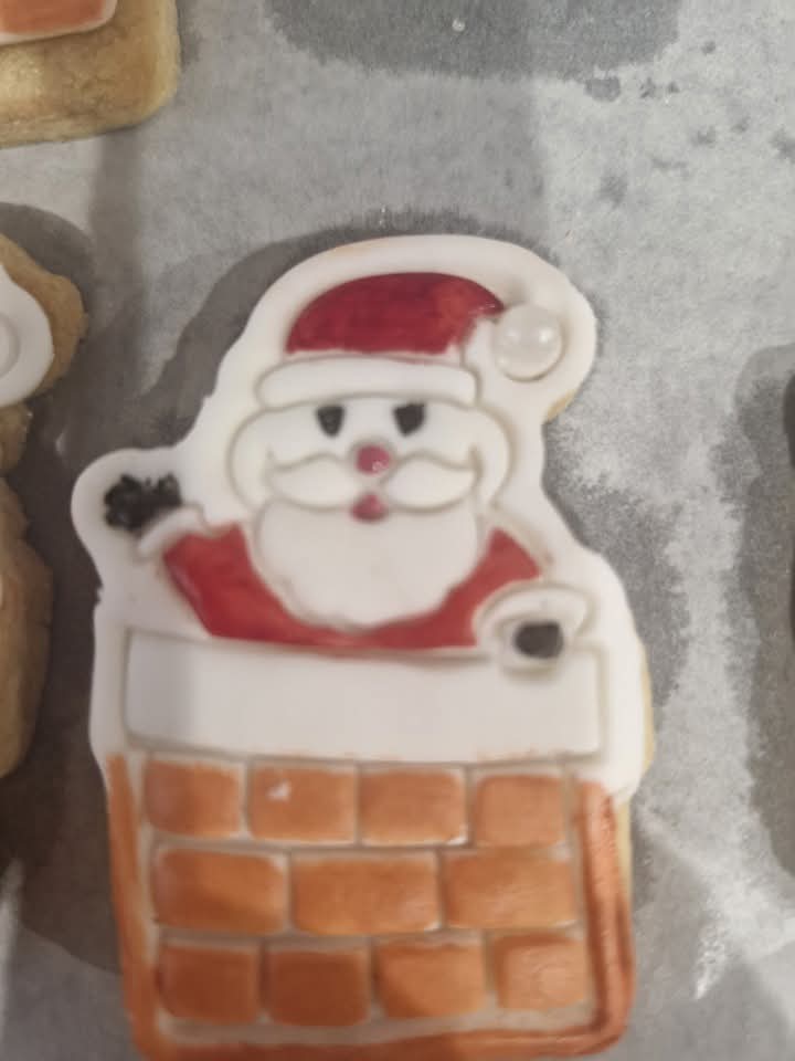 🍪Sugar Cookies with Fondant and Decorations