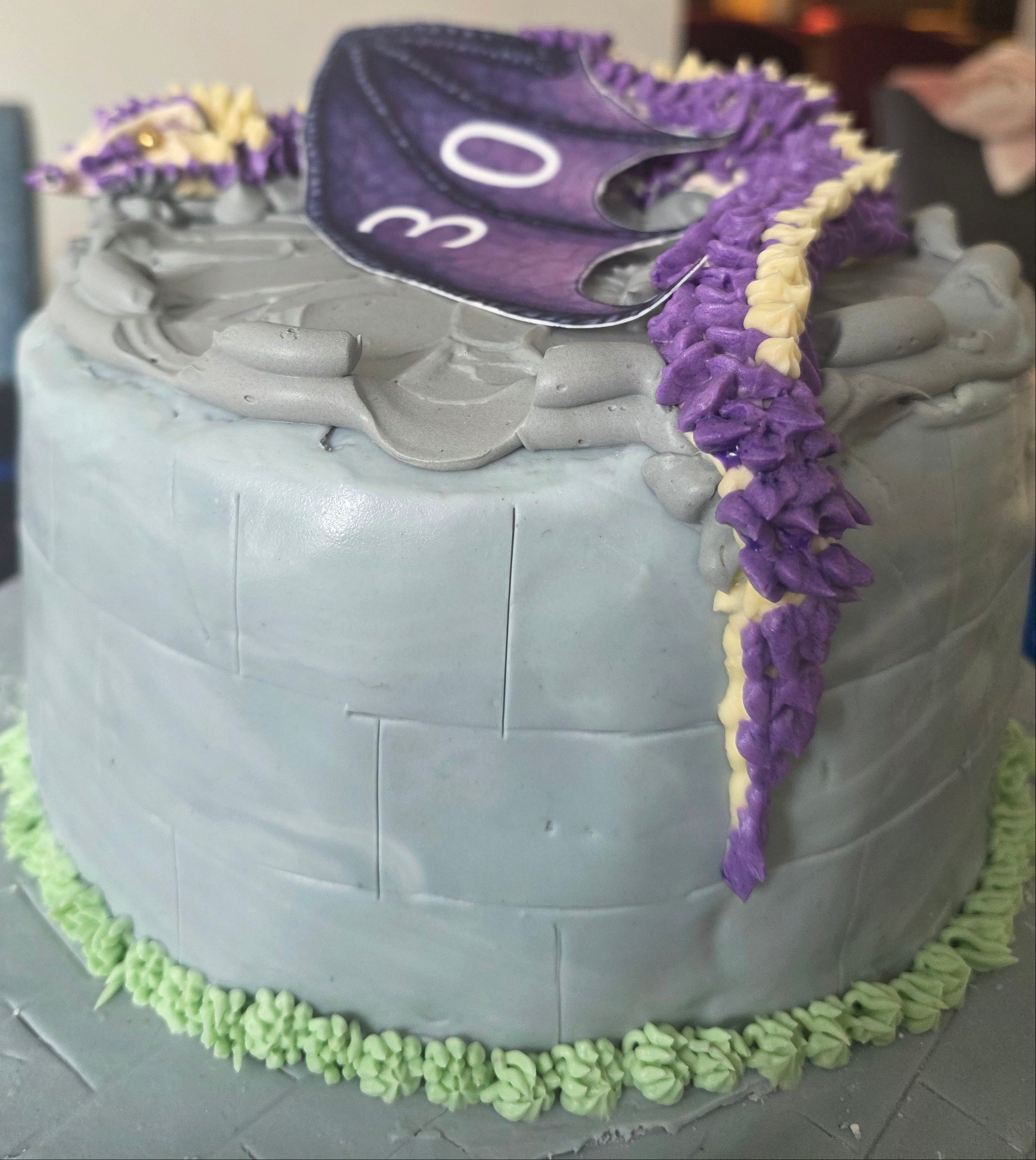 🐉 Custom Dragon Hoard Castle Cake