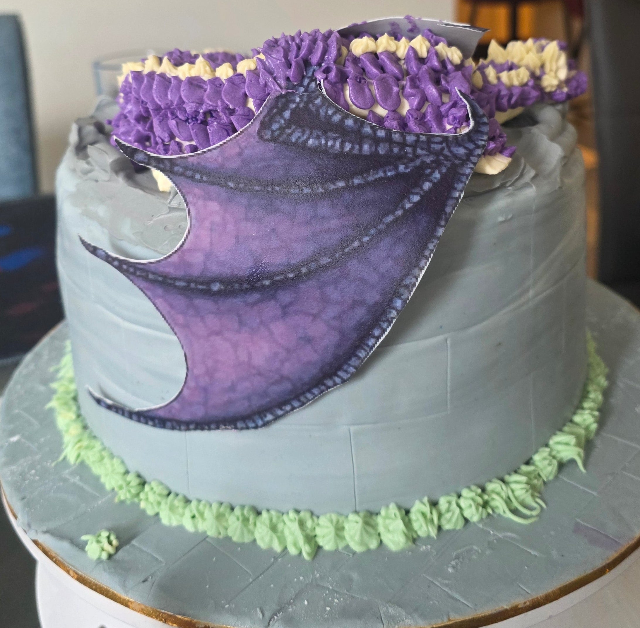 🐉 Custom Dragon Hoard Castle Cake