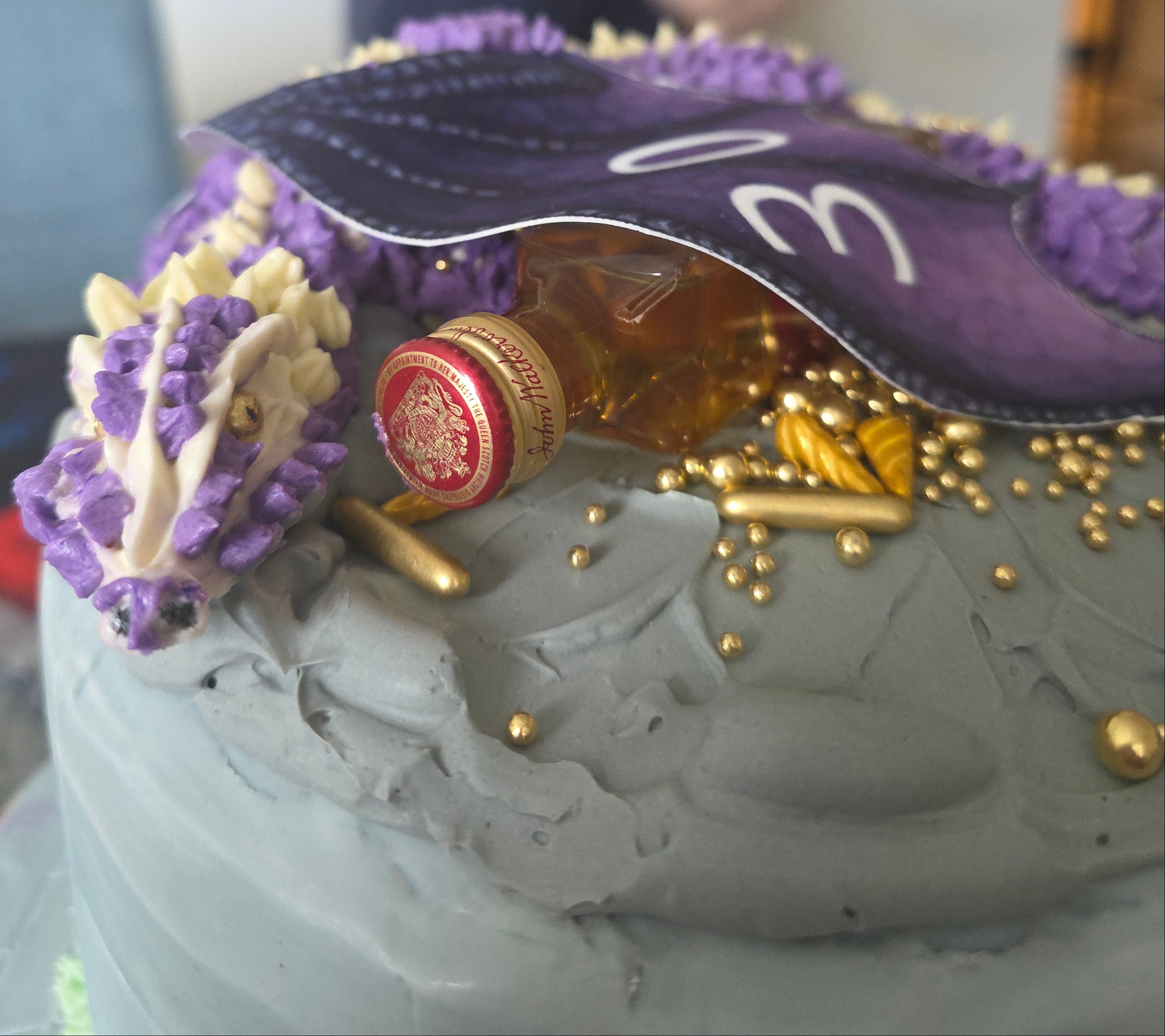 🐉 Custom Dragon Hoard Castle Cake