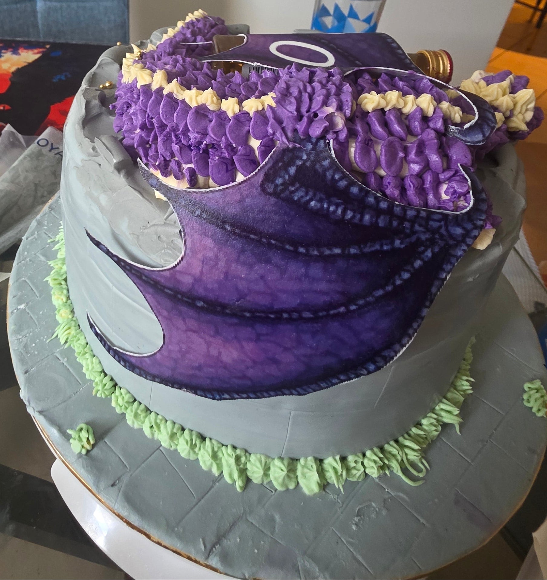 🐉 Custom Dragon Hoard Castle Cake