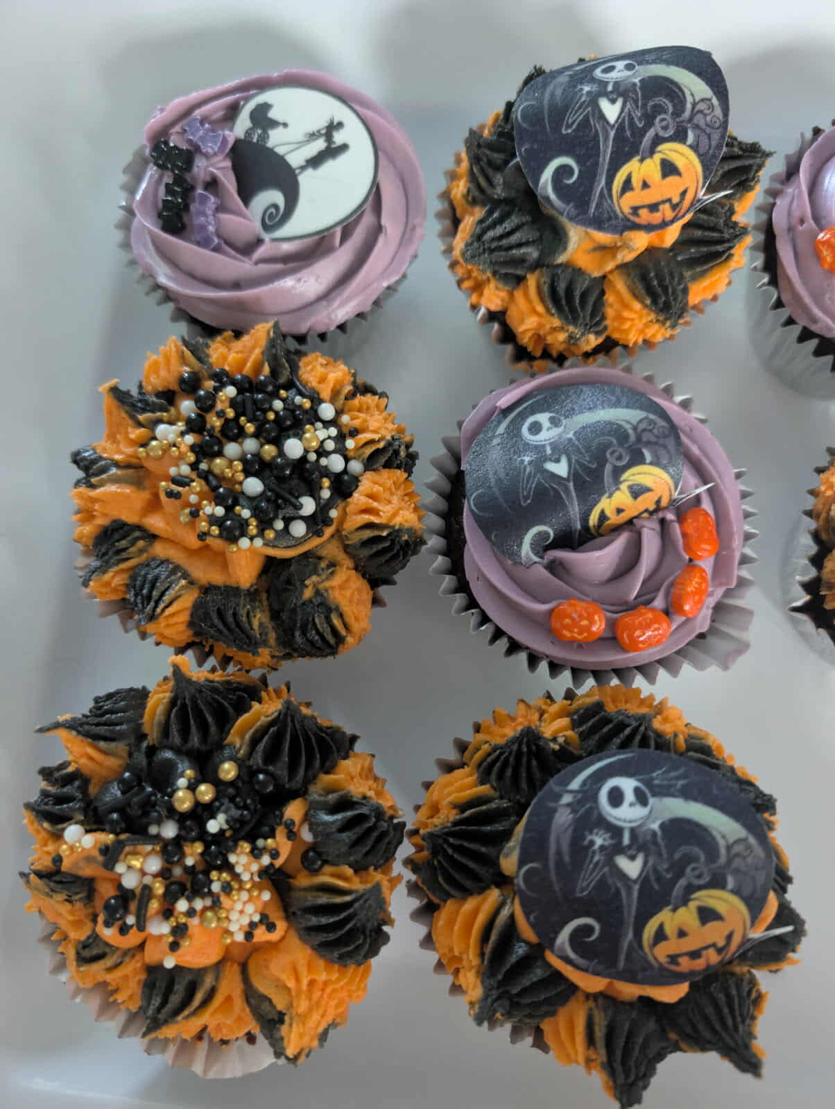 Cupcakes - Nightmare Before Christmas - Dozen