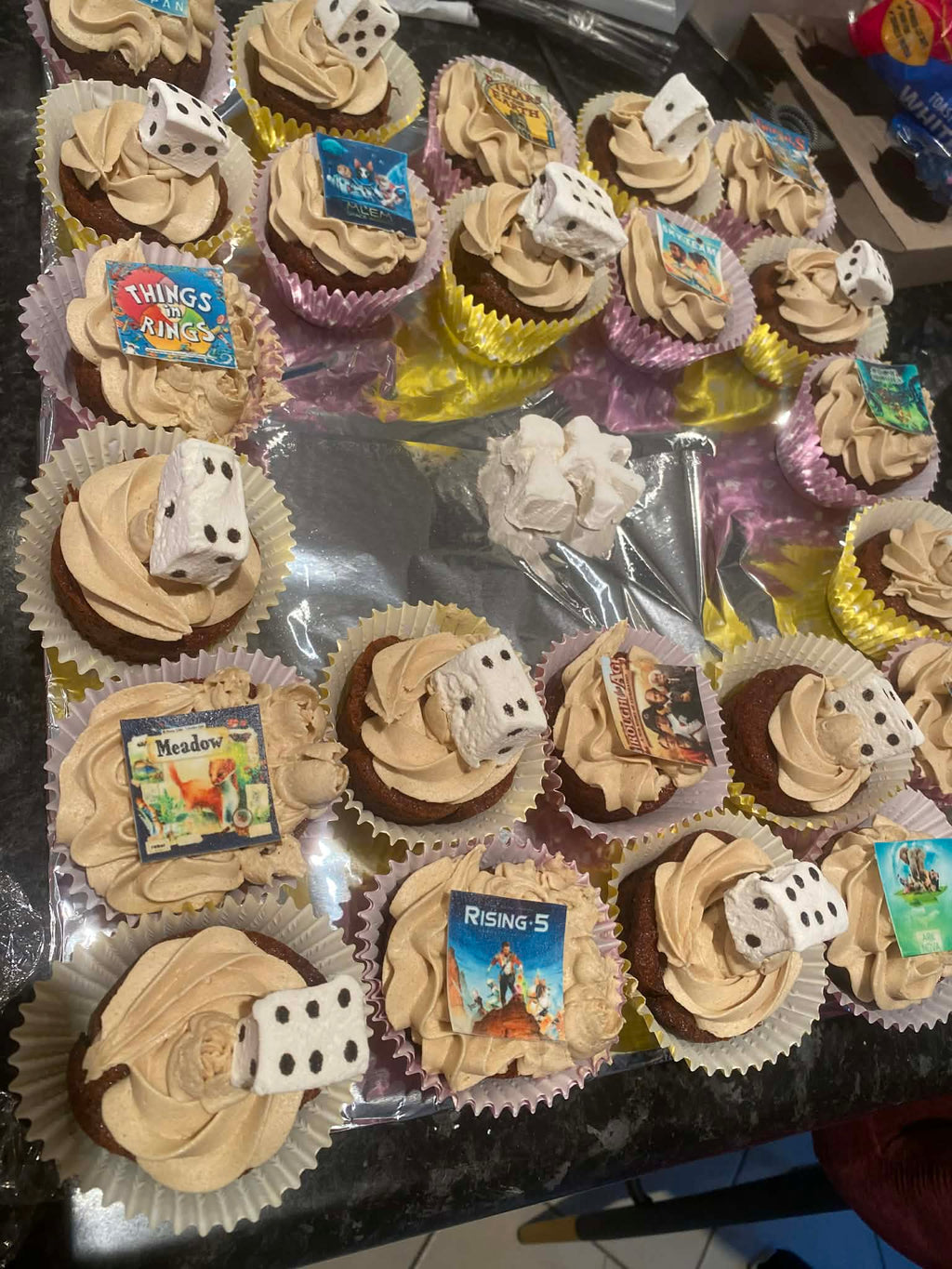Custom Buttercream Cupcakes