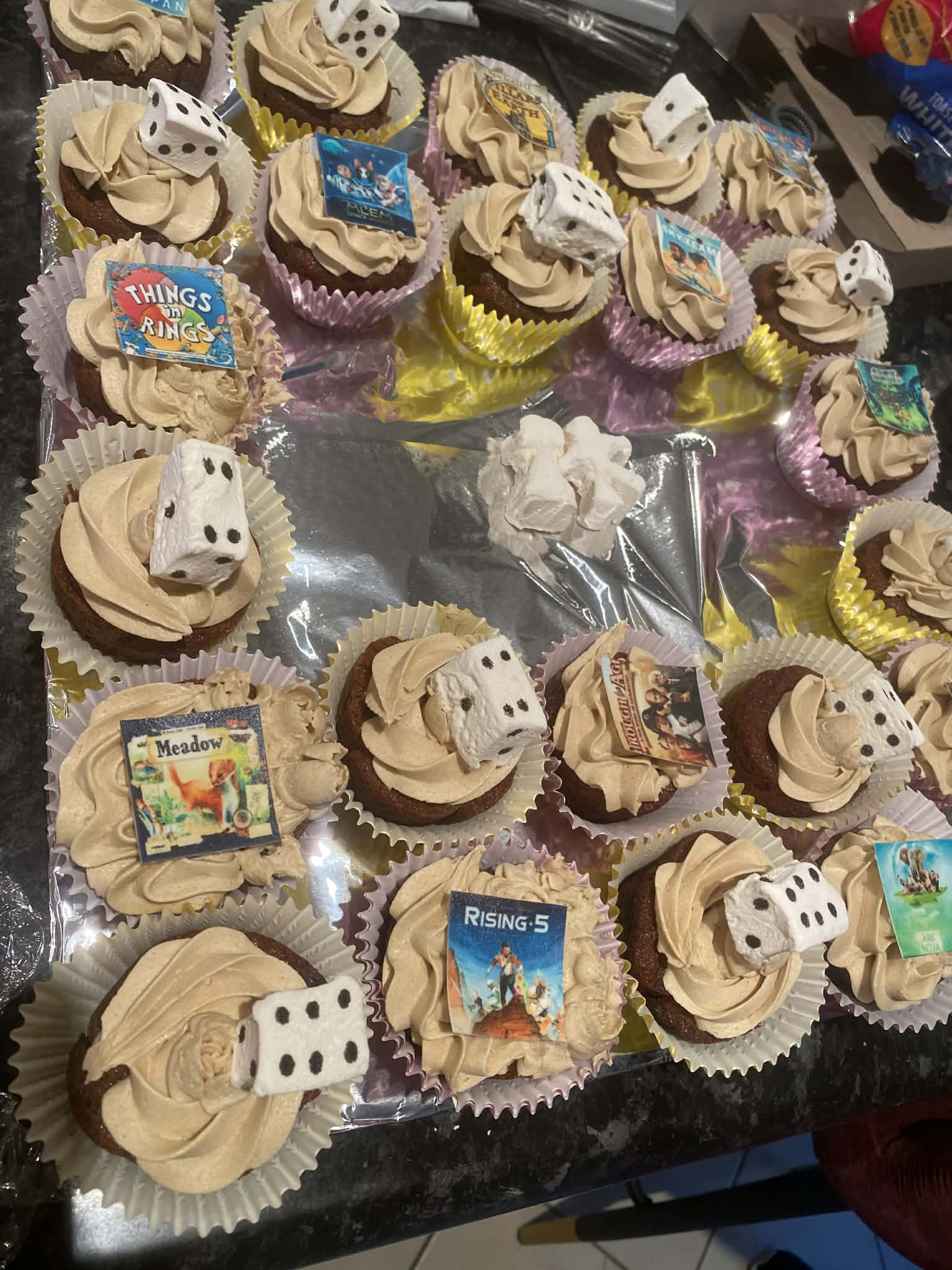Custom Buttercream Cupcakes