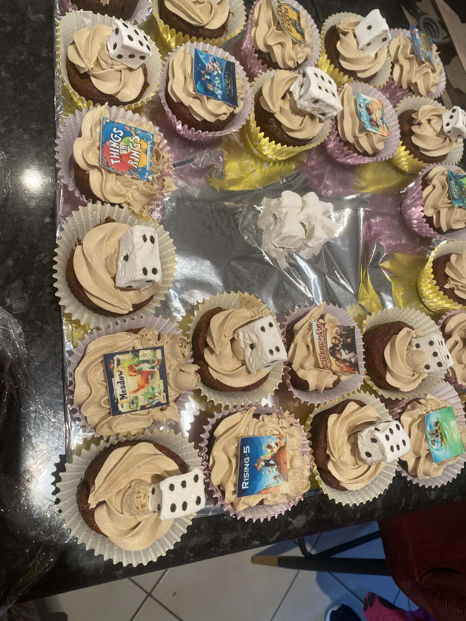 Custom Buttercream Cupcakes
