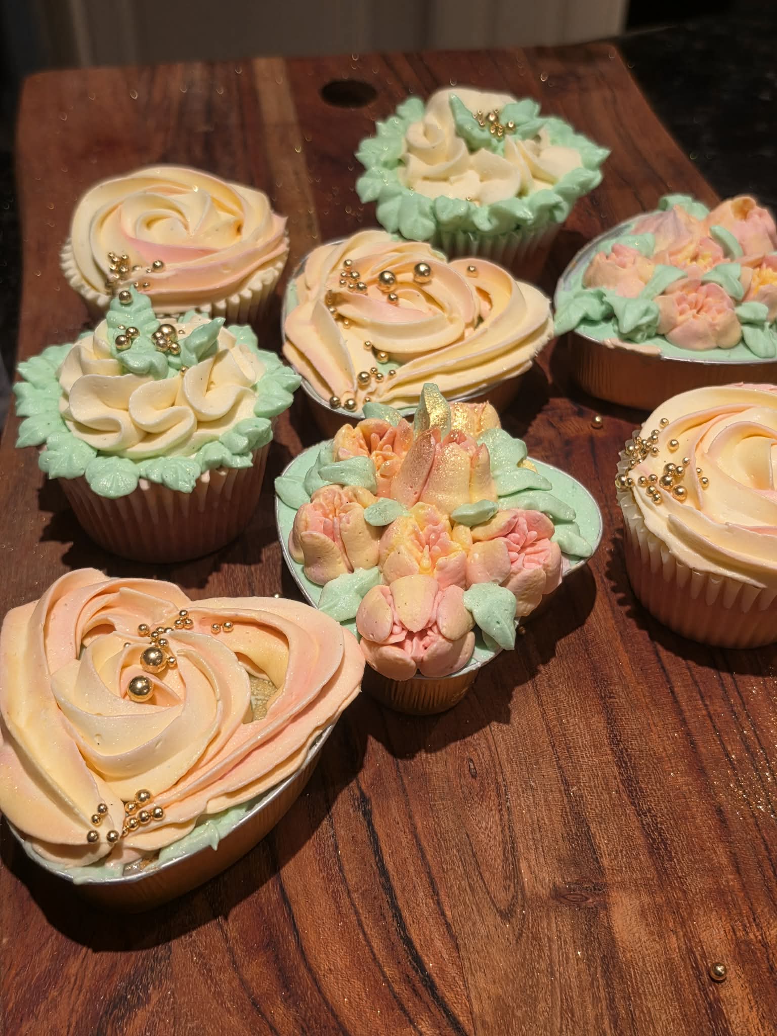 Custom Buttercream Cupcakes