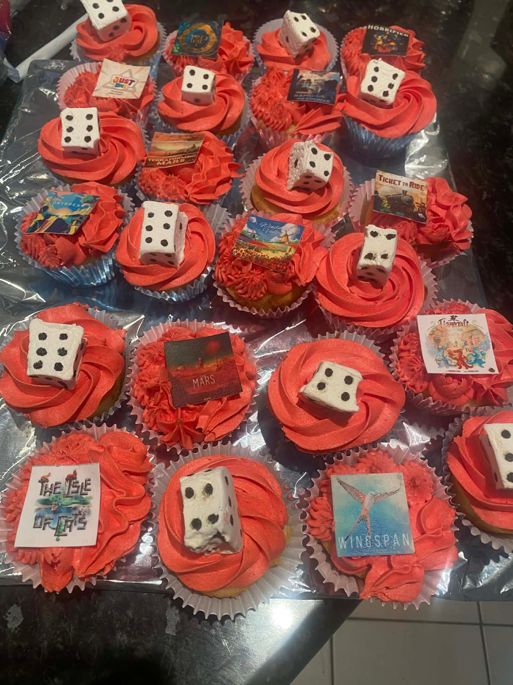 Custom Buttercream Cupcakes