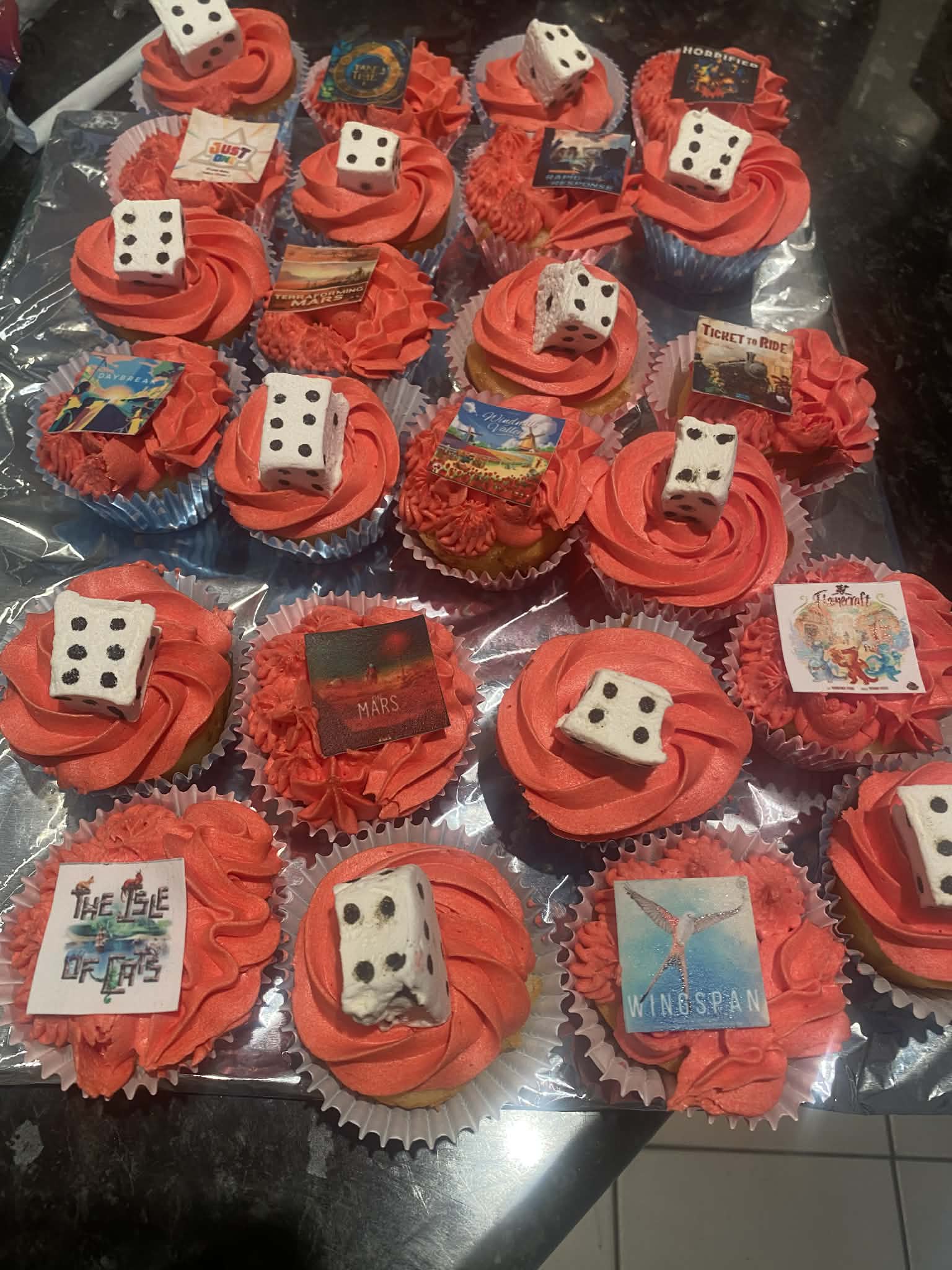 Custom Buttercream Cupcakes
