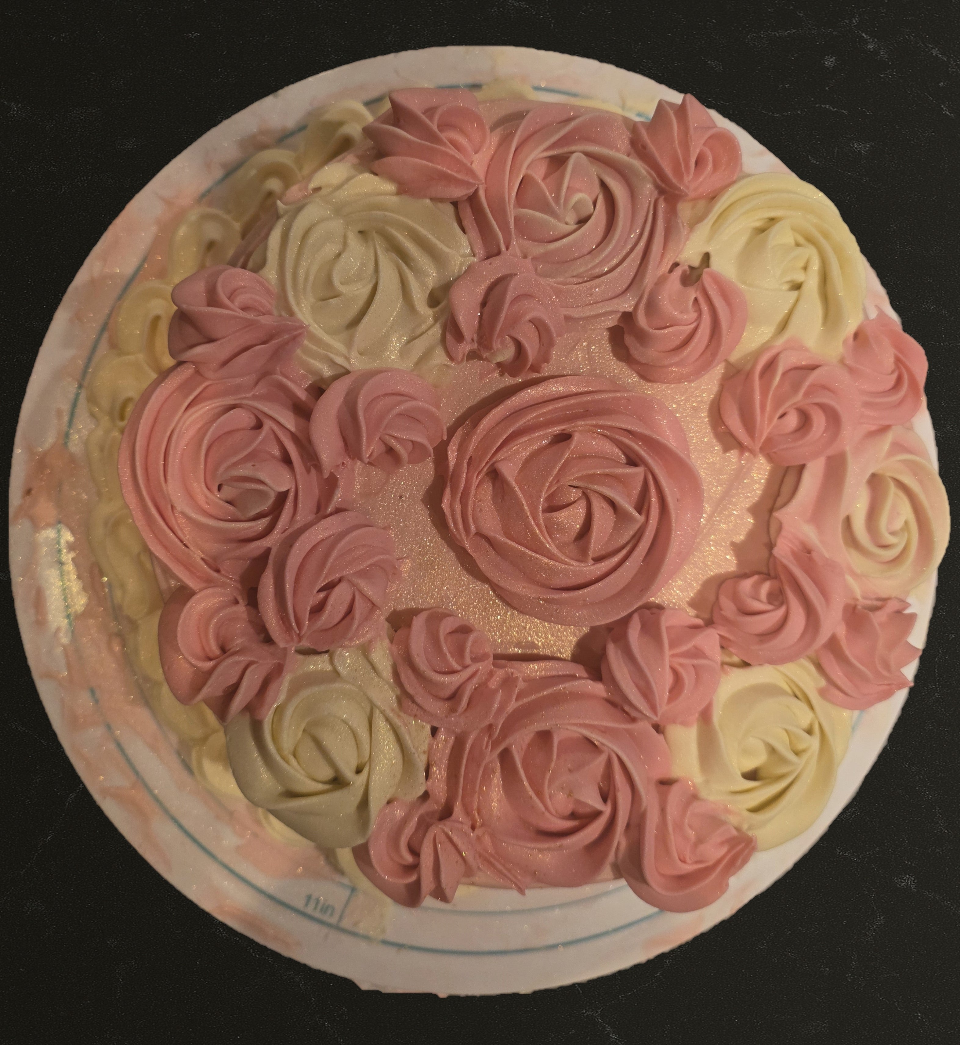 Custom Chocolate Berry Vintage Cake