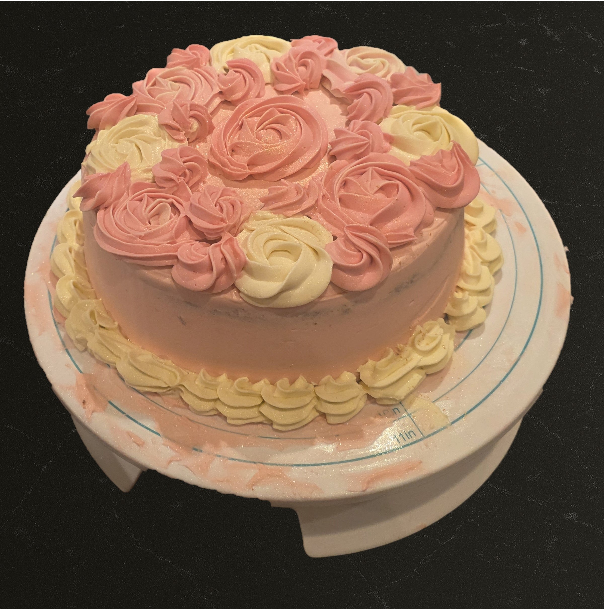 Custom Chocolate Berry Vintage Cake